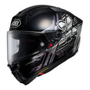 Shoei X-SPR Pro Cross Logo TC5 - Black / White Helmet Size 2XL 64cm