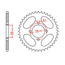 SPKT KIT SUZ GN125 - 428H 14/52