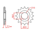 SPKT KIT SUZ DR250 '82-87 FARM (434) - 520H 12/48