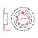 SPKT KIT DUC 906 PASO - GB520GXW 15/38