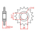 SPKT KIT KAW ZXR600 95-97 - 525XRE 15/40