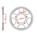 SPKT KIT SUZ GSX-F 750 99-08 - 530XSO 15/45