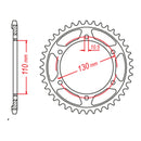 Kit Sprocket Yamaha XTZ690 Tenere '20-'21 - GB525ZXW 15/46