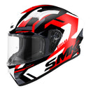 SMK Stellar K Power - Black / Red / White Road Helmet Size XL 61cm
