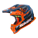 SMK Allterra Tribou Blu Org Off Road Helmet Size 2XL 62cm