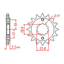 MTX 1321 Hornet Lightweight Steel Front Sprocket