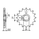 MTX Parts Spkt Front Oe Steel 507 14T