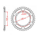 MTX Parts Spkt Rear Oe Steel 865 45T