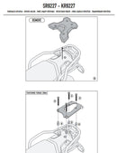 Givi Specific Rear Rack for Monolock or Monokey Top-Case (Needs Plate) CF Moto 800 MT-X '25->SR9227