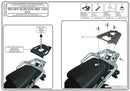 Givi Top Box Mounting Kit Alu Monokey Triumph Tigher Explorer 1200 '12- SRA6403