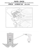 Givi Top Box Mounting Kit Alu Monokey Aprilia Caponord 1200 '13- SRA6706