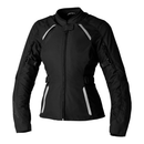 RST Ladies CE Textile Motorcycle Jacket Black Size 16