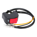 Whites Switch Block Headlight On-off (20mm) Red Toggle