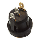 Whites Motorcycle Parts 12V Rocker Switch On-off Yel Waterproof Round