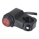 Whites Motorcycle Parts 12V Rocker Switch On-off Red Waterproof H-bar Mount