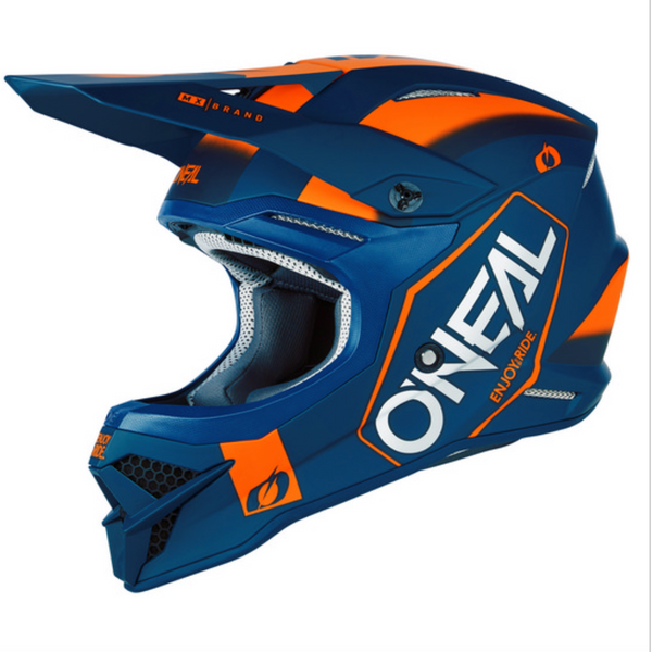O'Neal 3SRS HEXX V.23 Helmet - Blue/Orange Large 60cm
