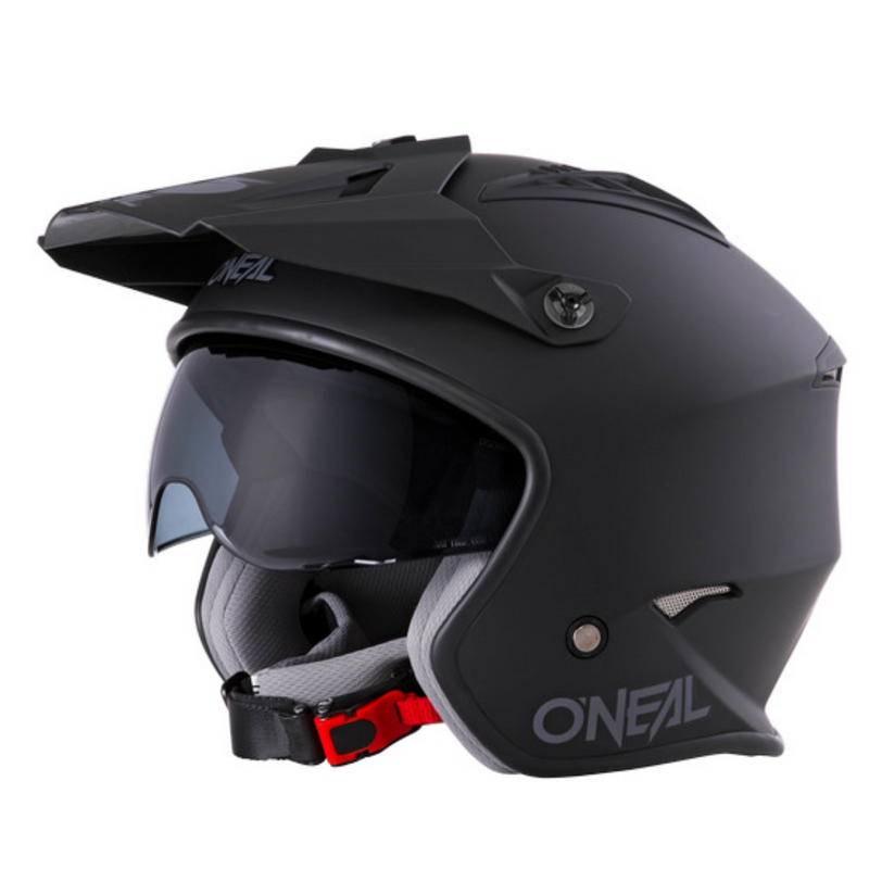 O'Neal VOLT - Matt Black Open Face Helmet - Size Medium 58cm