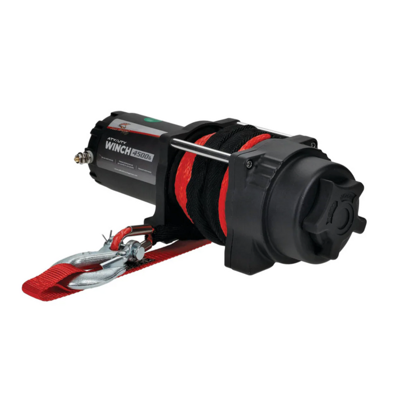 All Balls Racing 4 Bolt Winch 4500LB Synthetic Rope