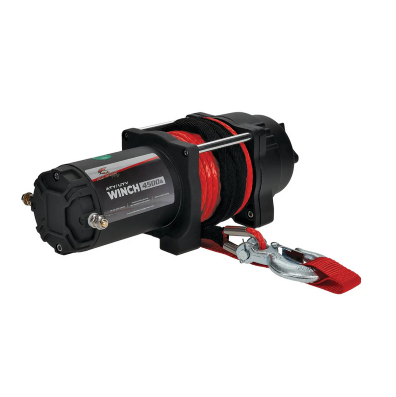 All Balls Racing 4 Bolt Winch 4500LB Synthetic Rope