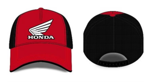 Genuine Honda Apparel Adults Red Cap O/S