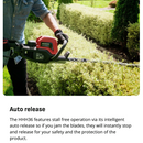 HHH36AHB Battery Hedge Trimmer Kit