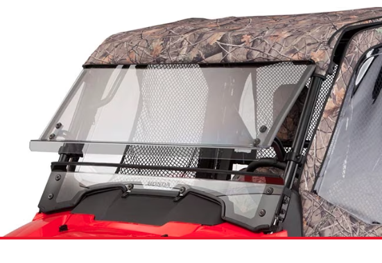 Genuine Honda Accessories - 2-Piece Folding Poly Windscreen (Hard Coat) 08R72-HL3-A00