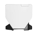 Rtech Number Plate White Black Husqvarna TBHSQBNNR23