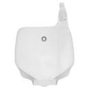 Rtech Number Plate White Kawasaki TBKX0BN0085