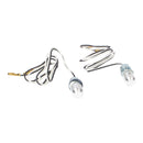 Whites Number Plate Led Bolt Light 13.5X12.8 Sil (pair)