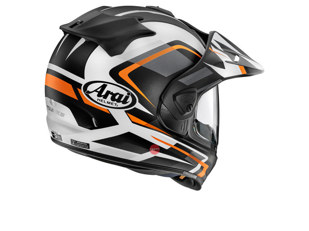 arai adventure helmets nz Arai TOUR-X5 Discovery Orange Frost Adventure Helmet Size Small 56cm THS  Moto NZ