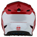 Troy Lee Designs GP Overload Red / White Helmet Size Medium 58cm