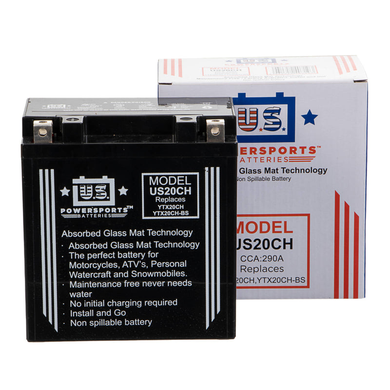 USPS AGM BATTERY US20CH   YTX20CH YTX20CH-BS  *4