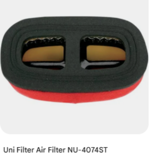 Uni XR250R & L XR400 86-04 Filter Includes Cage