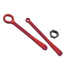 Psychic Mx Combo Axle Tire Wrench Lever Set Euro Kit 32MM 27MM AXLES. 0MM 13MM AXLES ADJUSTER AND RIM LOCK NUT UP-12644RD