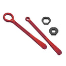 Psychic Mx Combo Axle Tire Wrench Lever Set Euro Kit 32MM 27MM 17MM AXLES 10MM 13MM AXLE ADJUST & RIM LOCK NUT UP-12646RD
