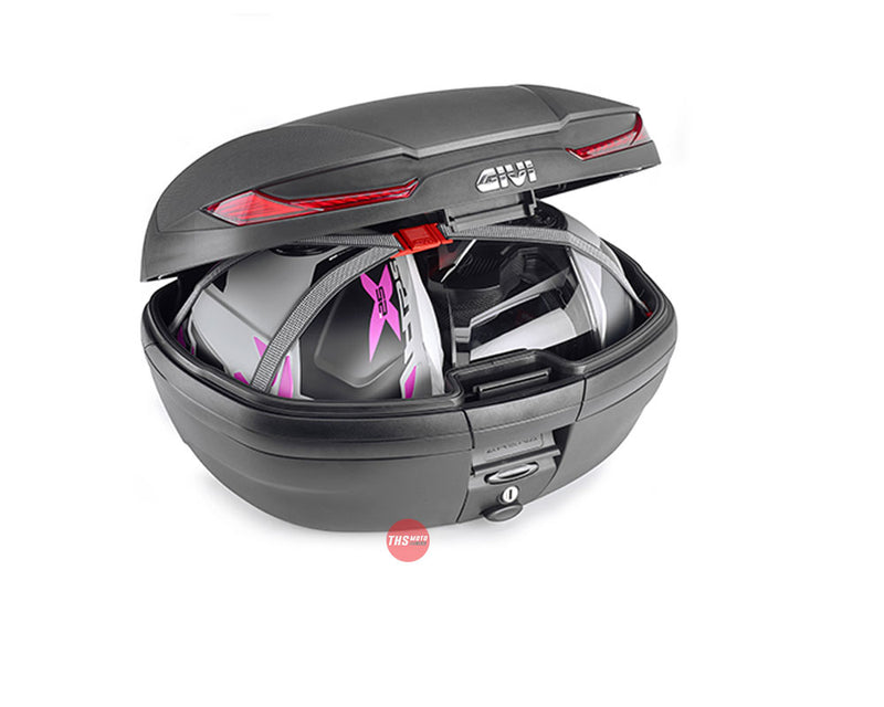 Givi Monokey Top Box 45L V45 Arena Black TECH REFLECTORS