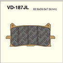 Vesrah Sintered Brake Pads VD187JL CRF1000