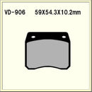 Vesrah Sintered Brake Pads VD906NRQ
