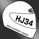 HJC Visor Dark Smoke HJ-34DS  Pinlock Ready I30