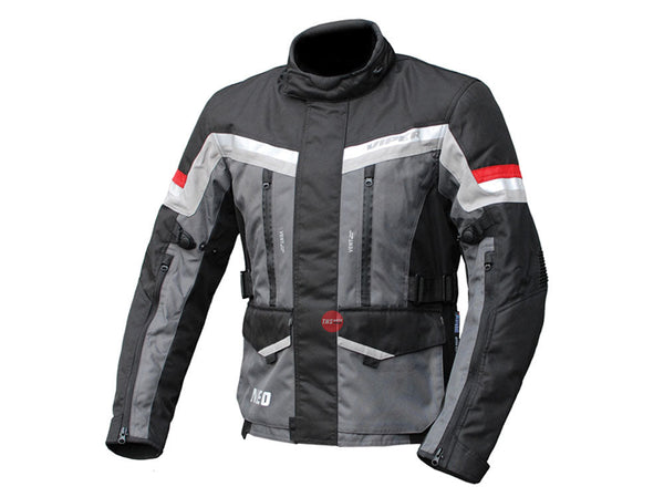 Neo Jacket Viper Black grey red Road Jackets Size 4XL