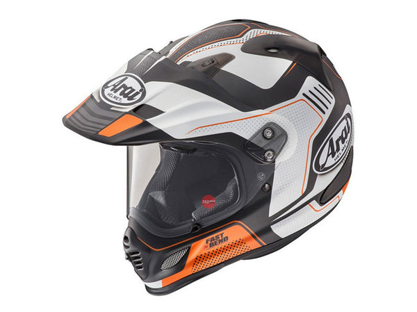 Arai Medium XD-4 Vision 208 Org White Adventure Helmet Size 58cm