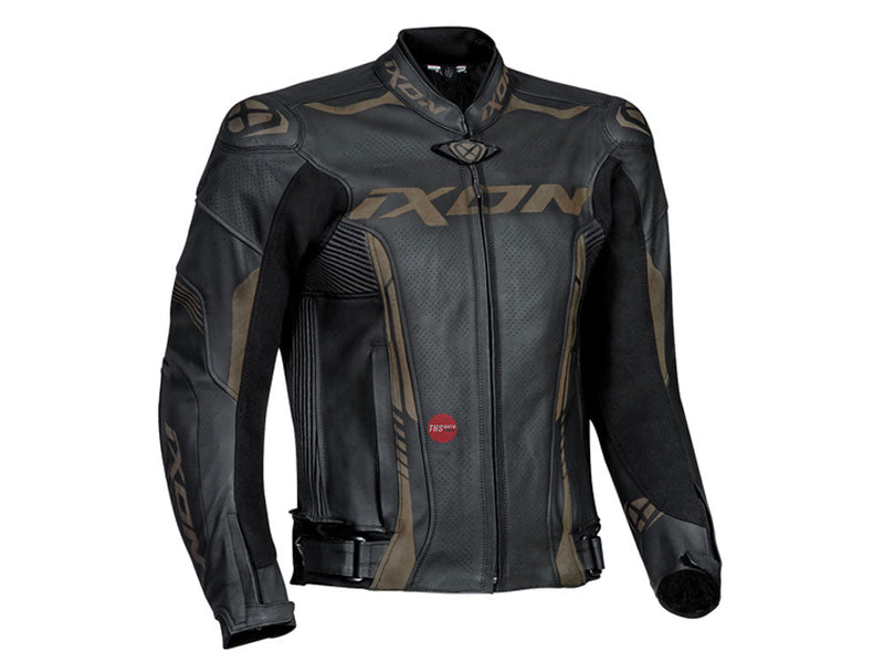 Ixon Vortex Black Leather Road Jacket Size 2XL THS Moto NZ