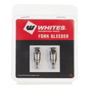Whites Fork Bleeder Valves - Pair M4 X 0.7 Black