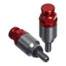 Whites Fork Bleeder Valves - Pair M4 X 0.7 Orange