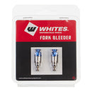 Whites Fork Bleeder Valves - Pair M5 X 0.8 Blue