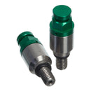 Whites Fork Bleeder Valves - Pair M5 X 0.8 Grn
