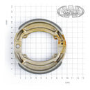 Whites Brake Shoes (no springs) WPBS41003