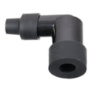 Whites Spark Plug Cap – Replaces LZFH – Right Angle – Black