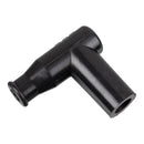 Whites Motorcycle Parts Spark Plug Cap – Replaces TB05EM Right Angle Black