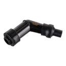 Whites Motorcycle Parts Spark Plug Cap - Replaces VD05F Angled Black